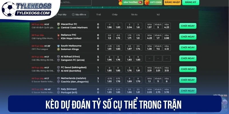 Dom88 - Nhà Cái Thể Thao Trực Tuyến Số 1 Với Tỷ Lệ Kèo Cao 3 Kèo dự đoán tỷ số cụ thể trong trận